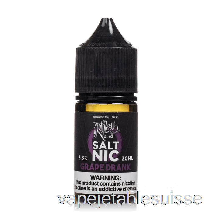 Vape Suisse Boisson Aux Raisins - Sel Impitoyable - 30ml 10mg